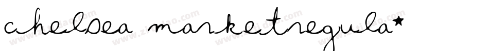 chelsea marketregula字体转换